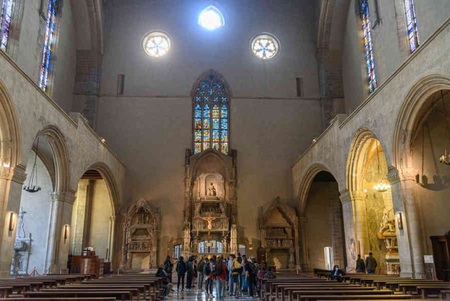 084 - Italia - Nápoles - basílica y convento de Santa Clara - basílica.jpg